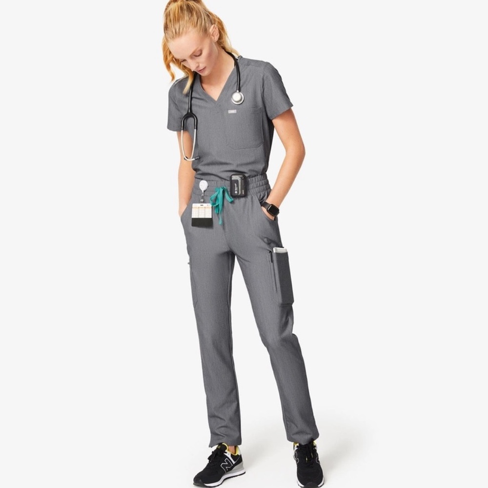 High Waisted Yola™ Skinny Scrub Pants size XS